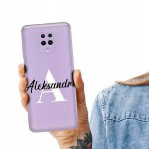Etui Metallic do XIAOMI REDMI NOTE 9s Twoje Imię