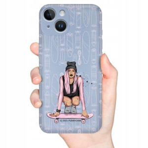 Etui Metallic Nieb do IPHONE 14 PLUS Dziewczęce Wz