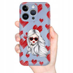 Etui Metallic Nieb do IPHONE 14 PRO Dziewczęce Wz