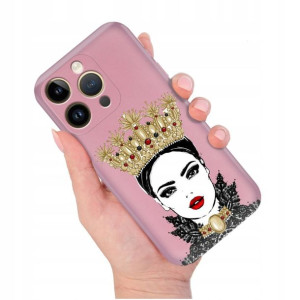 Etui METALLIC RÓŻ do IPHONE 14 PRO MAX Top Wzory