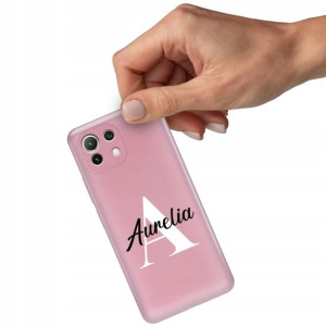 Etui Metallic Róż do XIAOMI MI 11 LITE 5G NE Imię