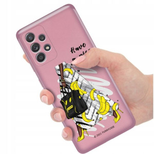 Etui Metallic RÓŻOWY do SAMSUNG A33 5G Kobiece Wz