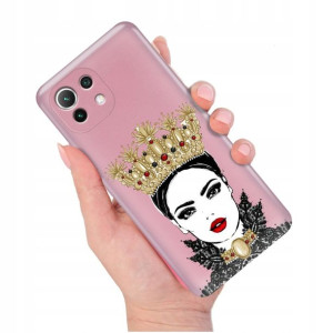 Etui METALLIC RÓŻOWY do XIAOMI MI 11 LITE 5G Wzory