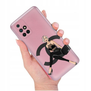 Etui METALLIC RÓŻOWY do XIAOMI REDMI 10 Top Wzory