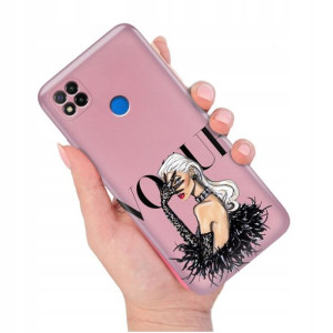 Etui METALLIC RÓŻOWY do XIAOMI REDMI 9C Top Wzory
