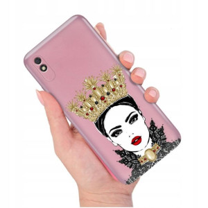 Etui METALLIC RÓŻOWY do XIAOMI REDMI 9i Top Wzory