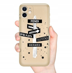 Etui METALLIC ZŁOTY do IPHONE 12 Piękne Top Wzory