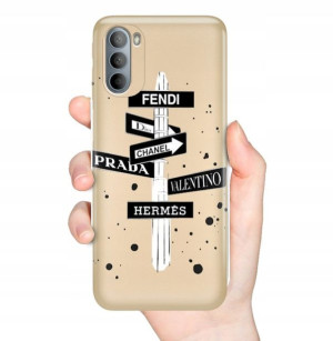 Etui METALLIC ZŁOTY do MOTOROLA G31 4G Modne Wzory