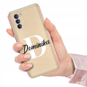 Etui Metallic Złoty do MOTOROLA G51 5G Twoje Imię
