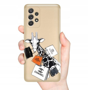 Etui METALLIC ZŁOTY do SAMSUNG A52 5G Modne Wzory