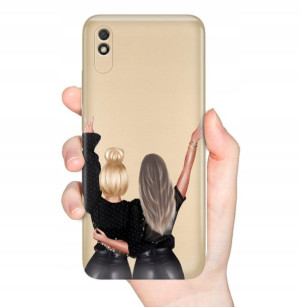 Etui METALLIC ZŁOTY do XIAOMI REDMI 9i Modne Wzory
