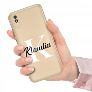Etui Metallic Złoty do XIAOMI REDMI 9i Twoje Imię