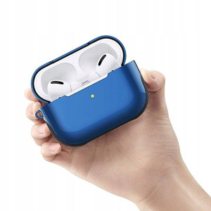 Etui Na Słuchawki AIRPODS PRO Ochronne NIEBIESKIE