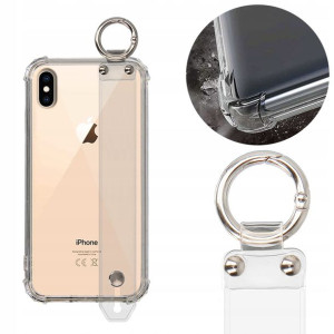 Etui Obudowa ANTISHOCK Z PASKIEM do IPHONE XS MAX