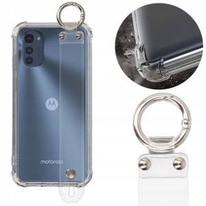 Etui Obudowa ANTISHOCK Z PASKIEM do MOTOROLA E32s
