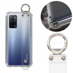 Etui Obudowa ANTISHOCK Z PASKIEM do OPPO A55 5G