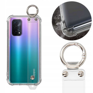 Etui Obudowa ANTISHOCK Z PASKIEM do OPPO A93 5G