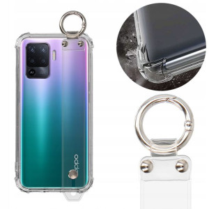 Etui Obudowa ANTISHOCK Z PASKIEM do OPPO A94 4G