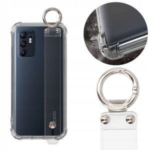 Etui Obudowa ANTISHOCK Z PASKIEM do OPPO RENO 6