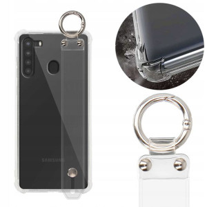 Etui Obudowa ANTISHOCK Z PASKIEM do SAMSUNG A21