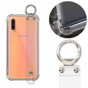 Etui Obudowa ANTISHOCK Z PASKIEM do SAMSUNG A30S