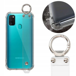 Etui Obudowa ANTISHOCK Z PASKIEM do SAMSUNG M30S