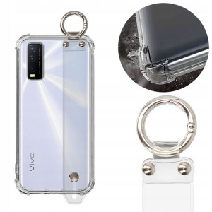 Etui Obudowa ANTISHOCK Z PASKIEM do VIVO Y20 2021