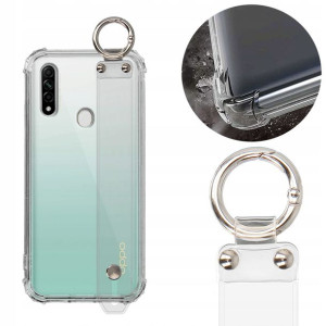 Etui Obudowa Case ANTISHOCK Z PASKIEM do OPPO A8