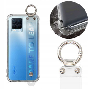 Etui Obudowa Case ANTISHOCK Z PASKIEM do REALME 8