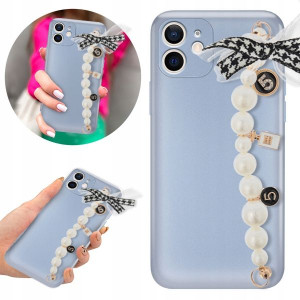 Etui Obudowa Metalic BLINK NIEBIESKI do IPHONE 12