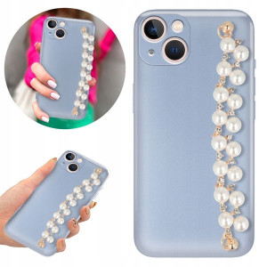 Etui Obudowa Metalic BLINK NIEBIESKI do IPHONE 13
