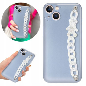 Etui Obudowa Metalic BLINK NIEBIESKI do IPHONE 13
