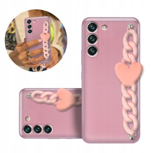Etui Obudowa Metalic BLINK Różowy do SAMSUNG S22