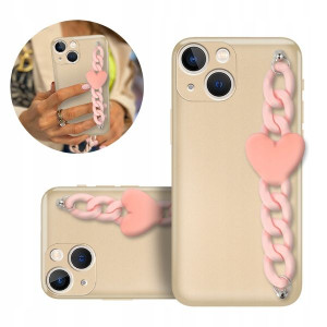 Etui Obudowa Metalic BLINK Złoty do IPHONE 13 MINI