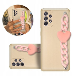 Etui Obudowa Metalic BLINK Złoty do SAMSUNG A72 5G