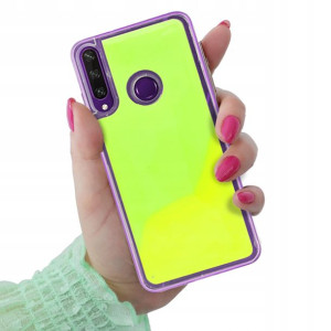 Etui Ochronna Case SAND Fluo ZIELONY do HUAWEI Y6P