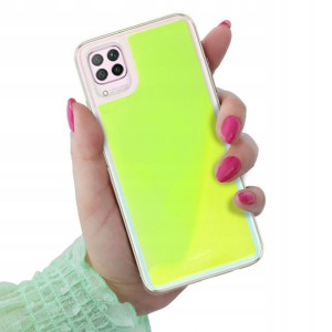 Etui Ochronna SAND Fluo ZIELONY do HUAWEI P40 LITE
