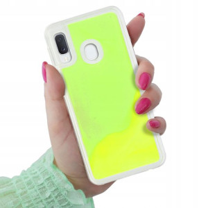Etui Ochronna SAND Fluo ZIELONY do SAMSUNG A20e