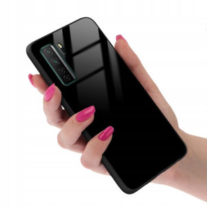 Etui Ochronne BLACK GLASS do HUAWEI P40 LITE 5G