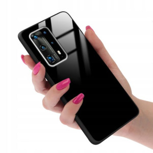 Etui Ochronne BLACK GLASS do HUAWEI P40 PRO PLUS