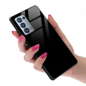 Etui Ochronne BLACK GLASS do OPPO RENO 6 PRO PLUS