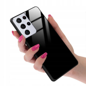 Etui Ochronne BLACK GLASS do SAMSUNG S21 ULTRA 5G