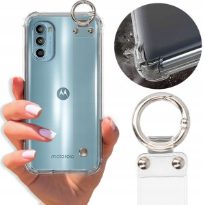 Etui Ochronne Case Antishock Pasek do MOTOROLA G52