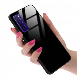 Etui Ochronne Case BLACK GLASS do HUAWEI NOVA 7