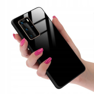 Etui Ochronne Case BLACK GLASS do HUAWEI P40 PRO