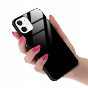 Etui Ochronne Case BLACK GLASS do IPHONE 12 MINI