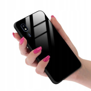 Etui Ochronne Case BLACK GLASS do SAMSUNG A2 CORE