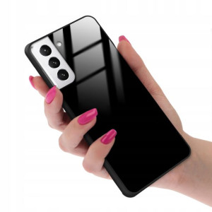 Etui Ochronne Case BLACK GLASS do SAMSUNG S21 PLUS