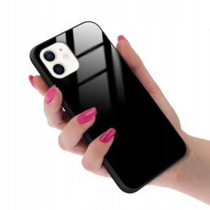 Etui Ochronne Case BLACK GLASS Top do IPHONE 12