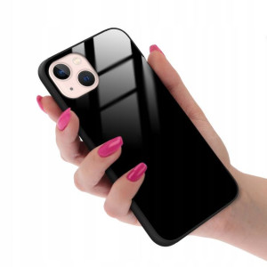 Etui Ochronne Case BLACK GLASS Top do IPHONE 13